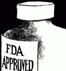FDA approved drug. Warning: contains FDA approved drug.